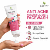 Salicylic Acid Anti-Acne Face Wash – Clears Breakouts & Controls Oil - 100ml