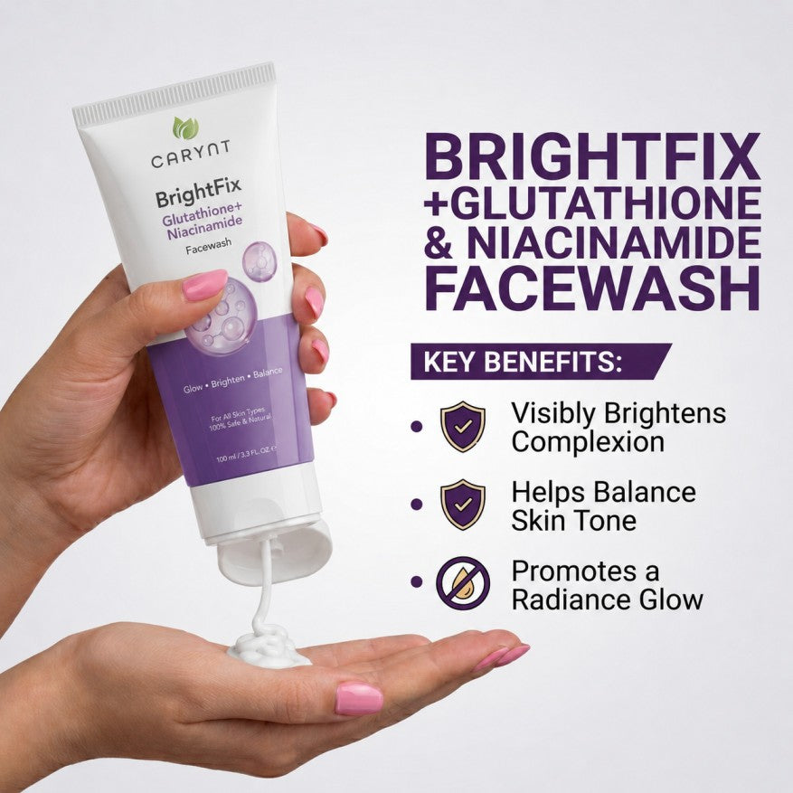 Carynt BrightFix Glutathione + Niacinamide Face Wash 100ml Carynt BrightFix Glutathione + Niacinamide Face Wash 100ml