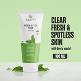 Neem & Tea Tree Face Wash – Fights Acne & Purifies Skin - 100ml