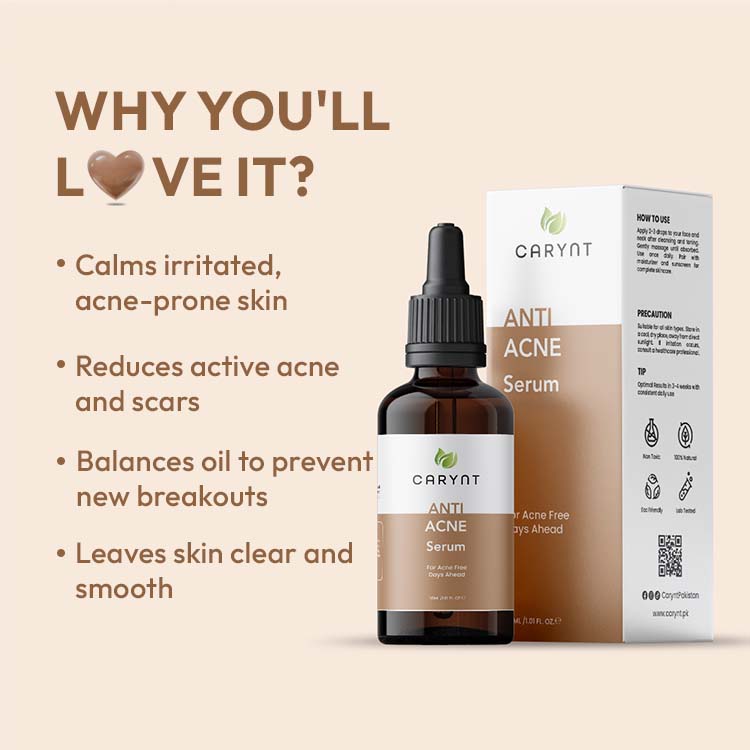 Acne Free Face Serum – Clears Acne & Prevents Breakouts - 30ml
