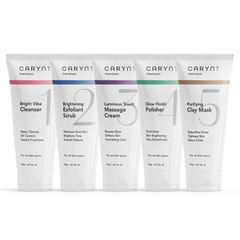 5-Step Skin Glow Facial Kit – Brightening, Cleansing & Glow Boosting – 5 × 50g