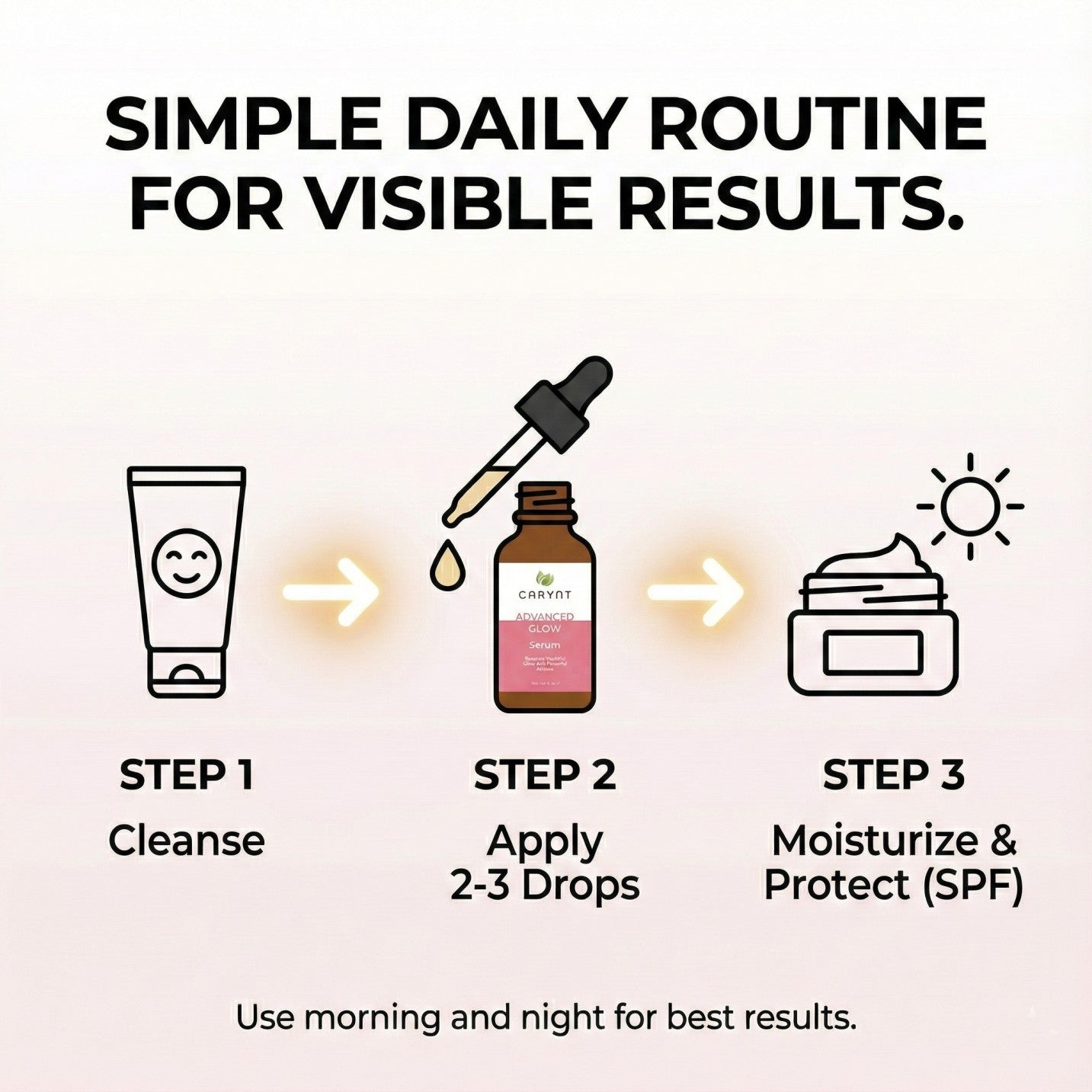Advanced Glow Serum – Brightens Skin & Reduces Dark Spots - 30ml
