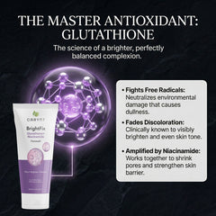 Carynt BrightFix Glutathione + Niacinamide Face Wash (100ml)