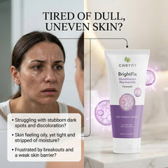 Carynt BrightFix Glutathione + Niacinamide Face Wash (100ml)