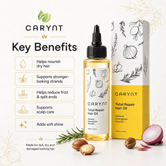 Carynt Total Repair Hair Oil – Argan, Onion & Rosemary, 100ml