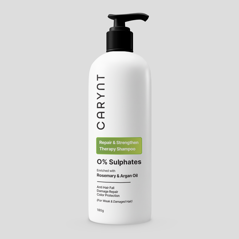 Repair & Strengthen Therapy Shampoo – Sulphate-Free Rosemary & Argan Oil