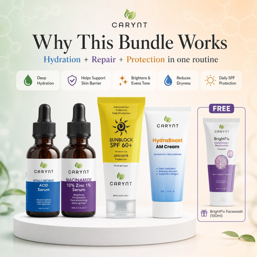 Barrier Repair Bundle – Hydration, Repair & Daily Protection Routine - 5 Products