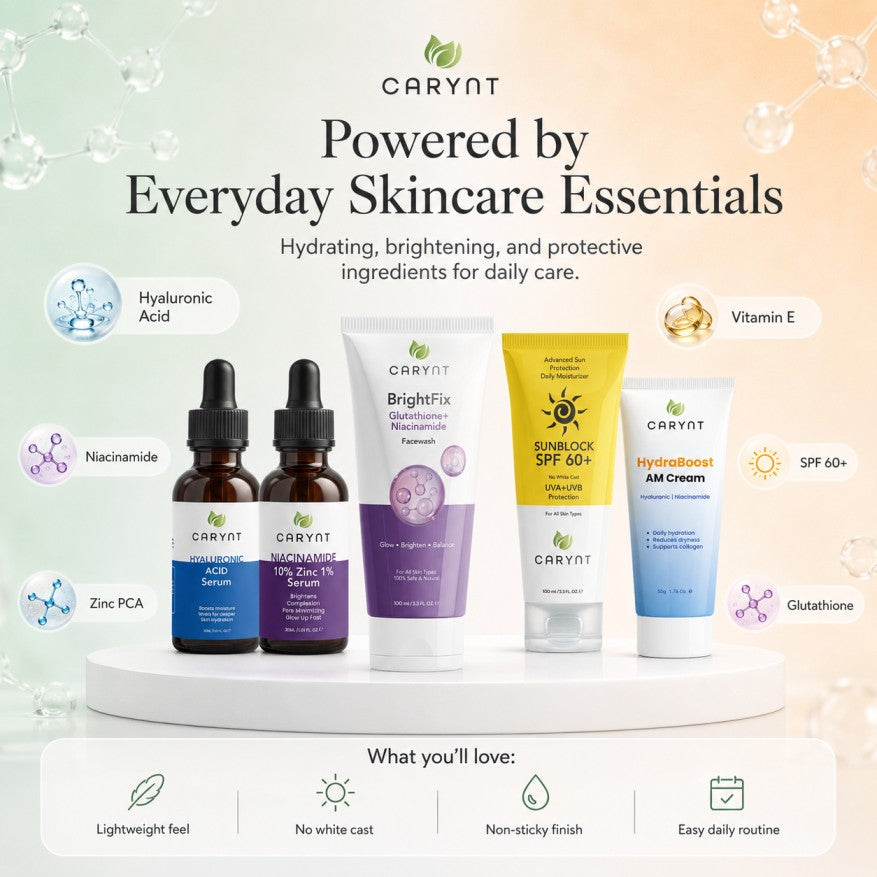 Barrier Repair Bundle – Hydration, Repair & Daily Protection Routine - 5 Products