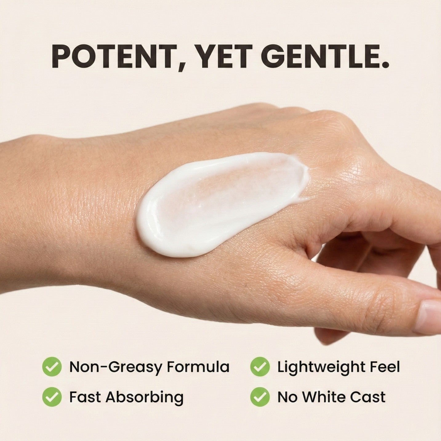 SpotClear Brightening Cream: Kojic Acid, Azelaic Acid & Retinol (50g)