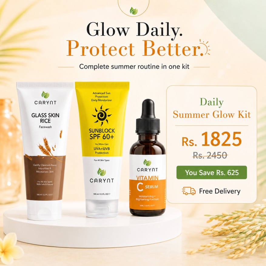 Daily Summer Glow Kit - Brighten, Cleanse & Protect
