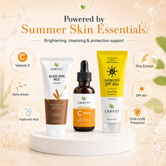 Daily Summer Glow Kit - Brighten, Cleanse & Protect
