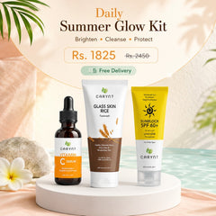 Daily Summer Glow Kit - Brighten, Cleanse & Protect