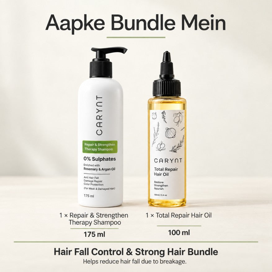 CARYNT Hair Fall Control & Strong Hair Bundle