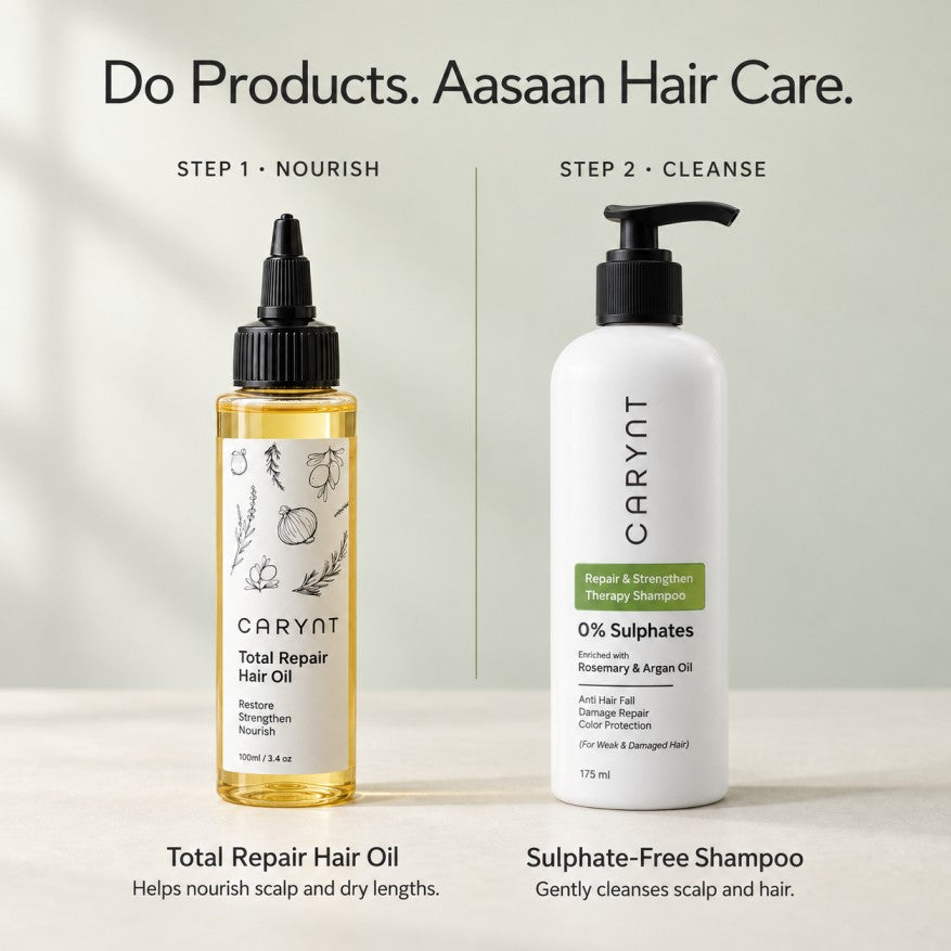 CARYNT Hair Fall Control & Strong Hair Bundle