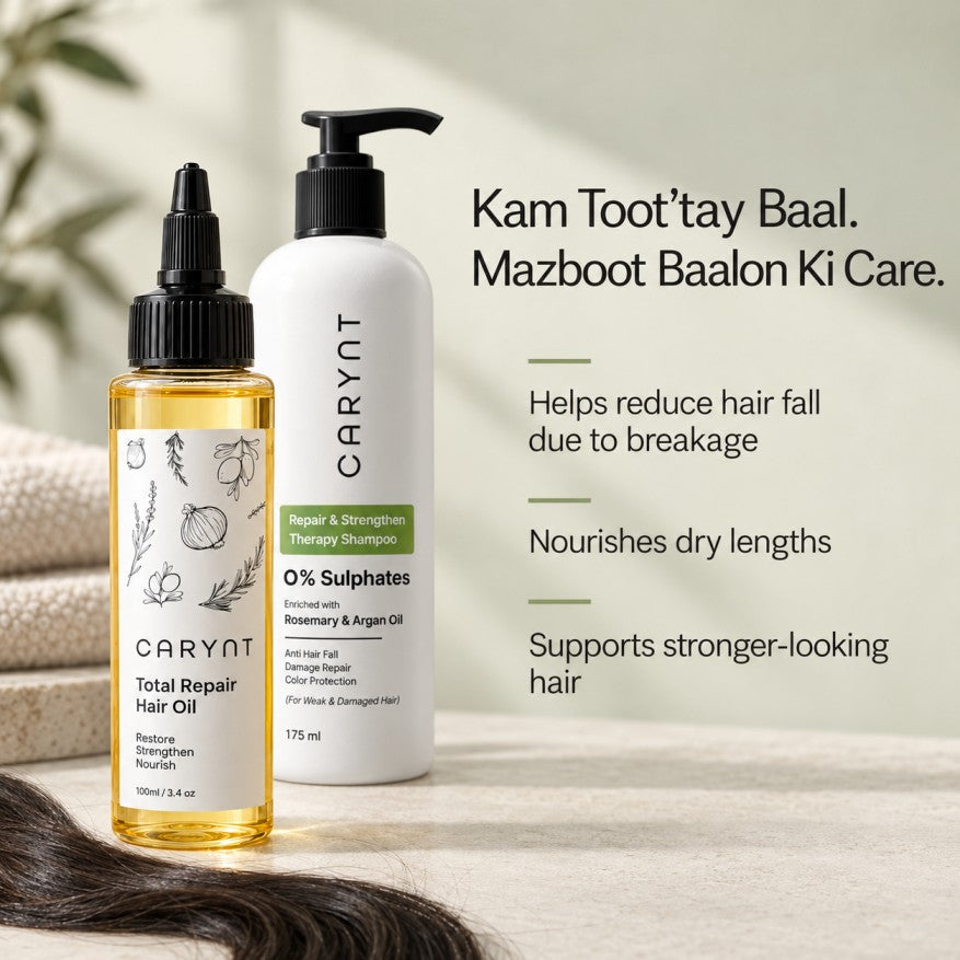 CARYNT Hair Fall Control & Strong Hair Bundle