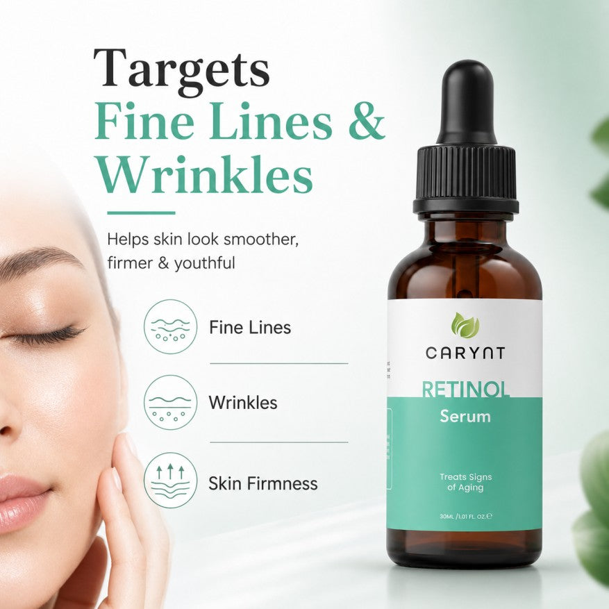 Retinol Serum – Reduces Wrinkles & Boosts Skin Elasticity - 30ml