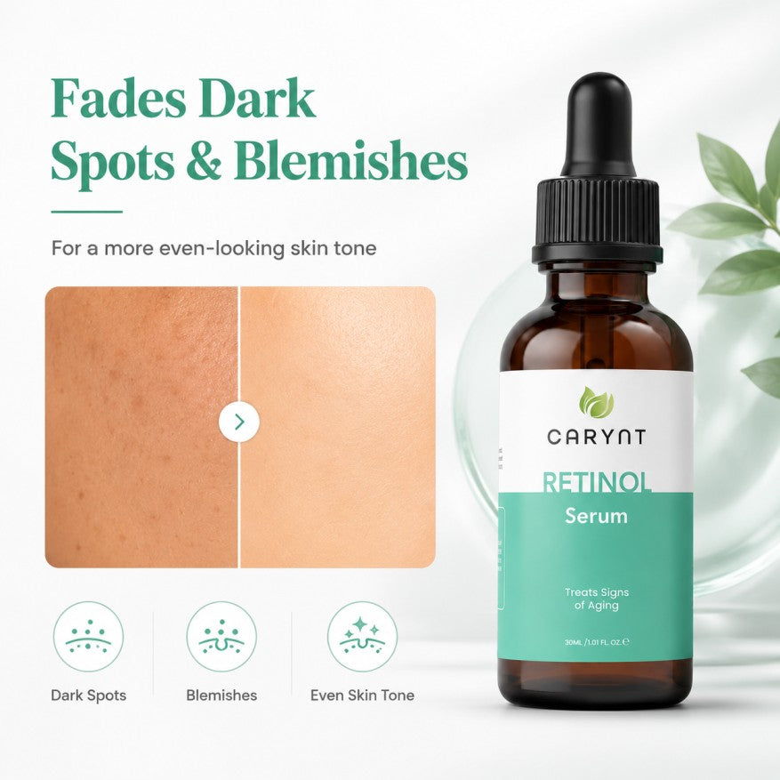 Retinol Serum – Reduces Wrinkles & Boosts Skin Elasticity - 30ml