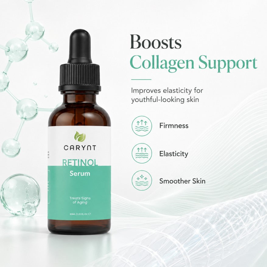 Retinol Serum – Reduces Wrinkles & Boosts Skin Elasticity - 30ml