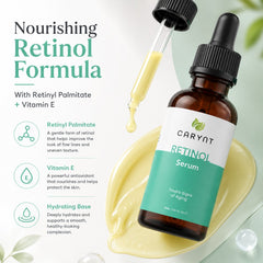Retinol Serum – Reduces Wrinkles & Boosts Skin Elasticity - 30ml
