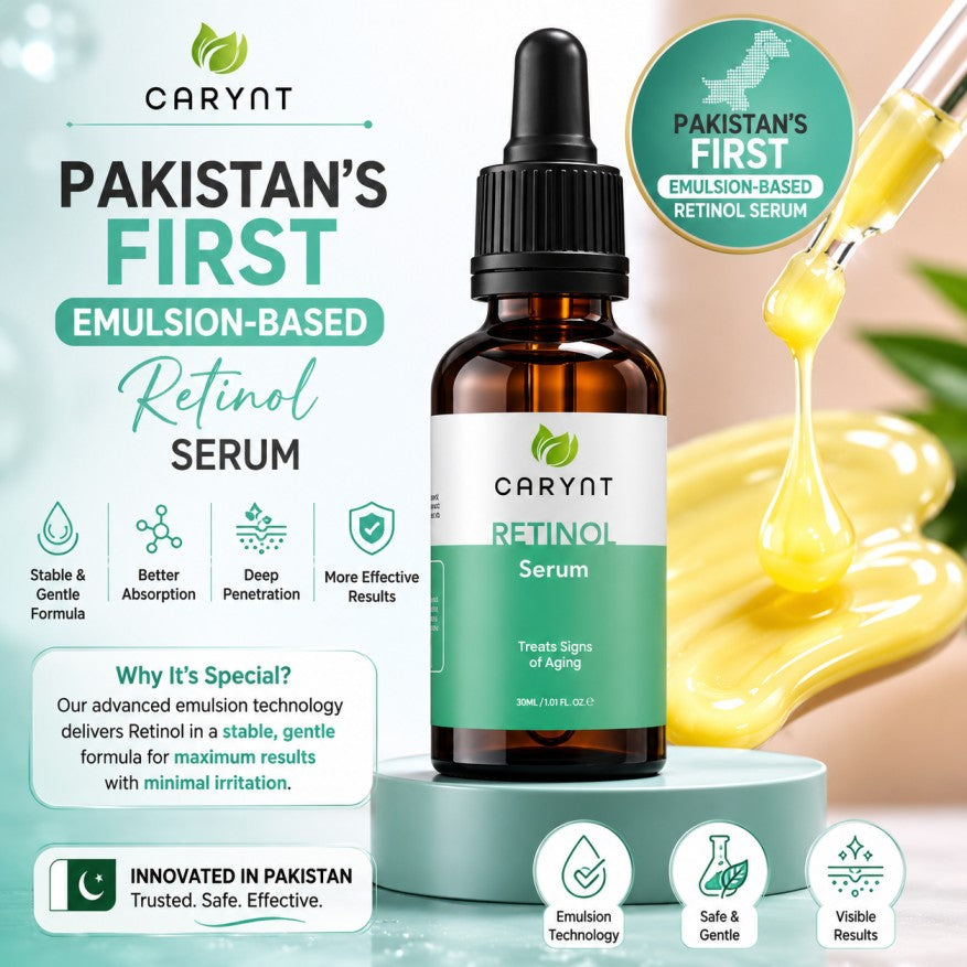 Retinol Serum – Reduces Wrinkles & Boosts Skin Elasticity - 30ml