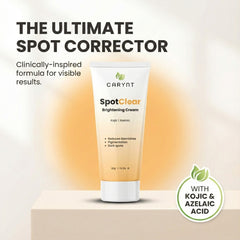 SpotClear Brightening Cream: Kojic Acid, Azelaic Acid & Retinol (50g)