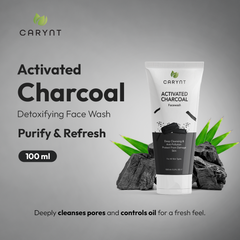 Activated Charcoal Face Wash – Deep Cleansing & Anti-Pollution - 100ml
