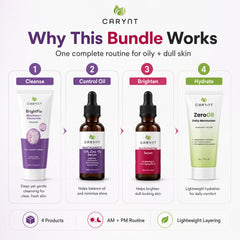 Oily + Dull Skin Bundle – Oil Control & Glow Routine