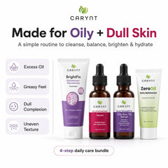 Oily + Dull Skin Bundle – Oil Control & Glow Routine