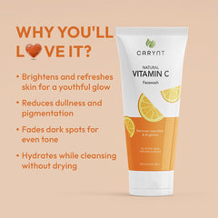 Vitamin C Face Wash – Removes Impurities & Restores Glow - 100ml